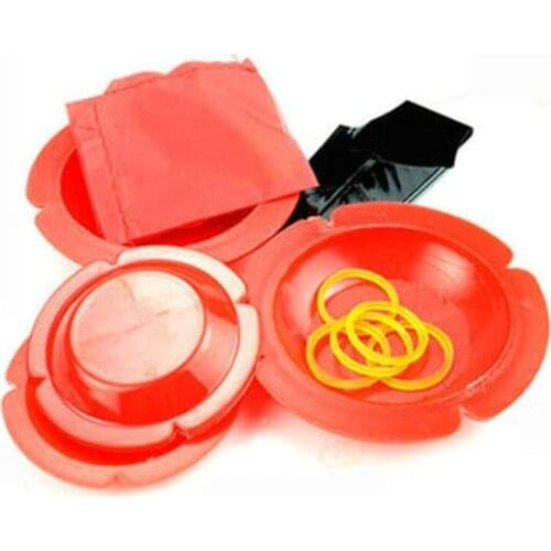 Penetration mentalism toy box 2020 New Plastic Miracle Coin Box Close Up Magic Tools Vanishing Coin Penetration Mentalism Toy