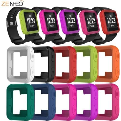For Garmin Forerunner 35 Silicone Protector Case Cover Smart Watch Bracelet Protection Cases Accessories