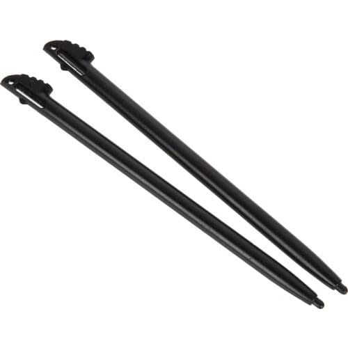 Universal Stylus Pen 2 X Black Plastic Touch Screen Stylus Pen for Nintendo 3DS N3DS XL LL New