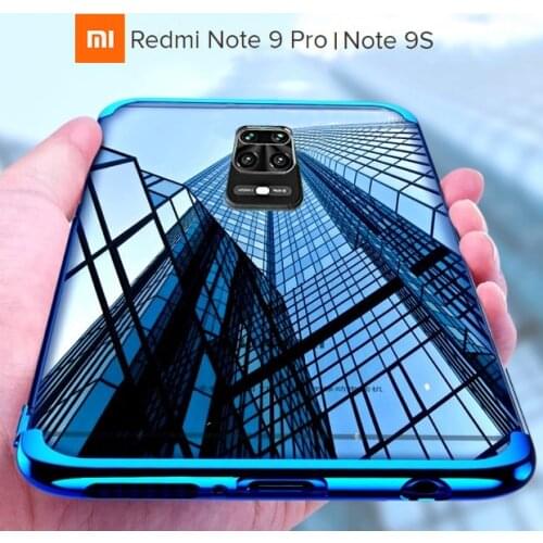 COVER for Xiaomi Redmi Note 9 Pro / Note 9s ELECTROPLATING TPU SLIM Case