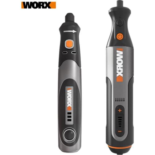 Worx 4V/8V Rotary Tool USB Charger WX106/WX750 Cordless Mini Engraving Grinding Polishing Machine Variable Speed Power Tools+ACC