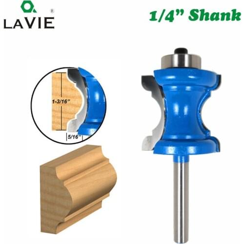1PC 1/4 Concave Radius Milling Cutters Convex Column Line knife Molding Router Bit Milling Cutter for Wood Woodworking