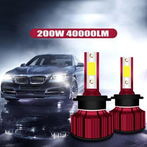 2x 6000LM Car LED Headlight Bubls Mini Headlight Kit for High Power Bulb fog Light 6000K White H7 H8 H9 H11 H4 9003 HB4