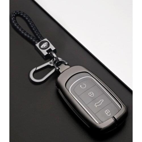 2021 For Chery Tiggo 8plus Car Key Cover For Chery Tiggo 8 New 5 plus 7pro Accessories Car-Styling Keychain Protect Set Holder