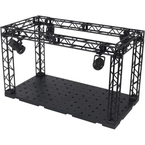 30 x 15 x 16.5cm Figure Base Stage Model Lighting Kit with Spotlights