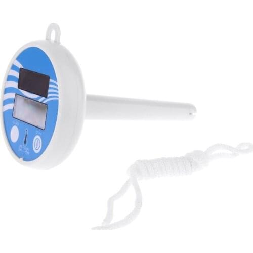 Pool Spa Digital Floating Waterproof Solar Thermometer with Fahrenheit & Celsius