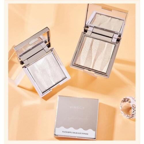 For Vinkcy High-gloss Powder Lightweight Smooth Texture Powder High Gloss Highlight Makeup Repair Brightening Face High Light