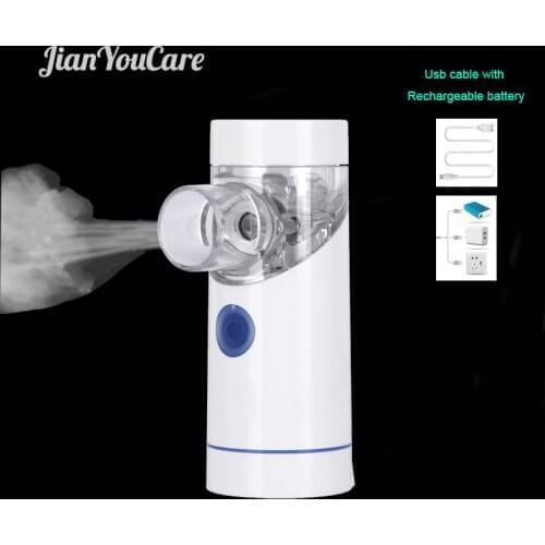 JianYouCare Mesh Nebulizer Medical Portable Atomizer Rechargeable Inhaler Baby Waterproof Asthma inhalator nebulizador inalador