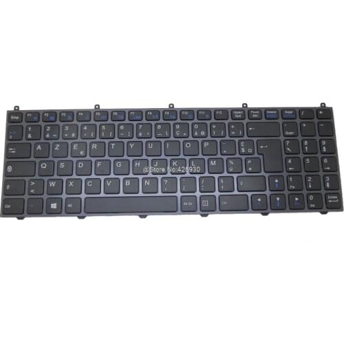 Keyboard For CLEVO W650EH MP-12N76B0-430 MP-12N76DK-430 MP-12N76F0-430 MP-12N76GR-4302 MP-12N70GR-4305 MP-12N76GR-4301 DM FR