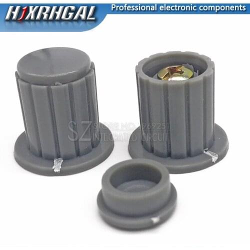 5PCS Grey knob button cap is suitable for high quality WXD3-13-2W - turn around special potentiometer knob hjxrhgal