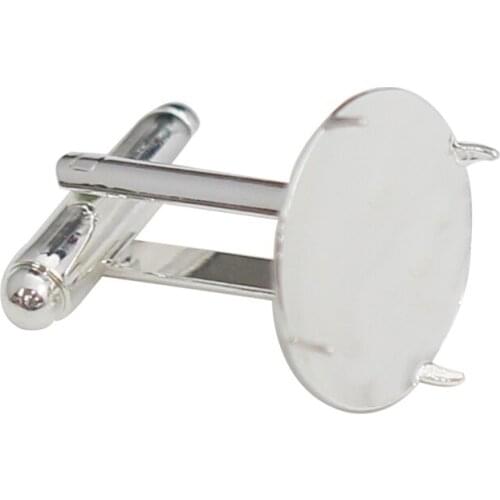 Beadsnice Brass Cufflinks Men Blank Cufflink Base Personalized Jewelry Making Findings 11847