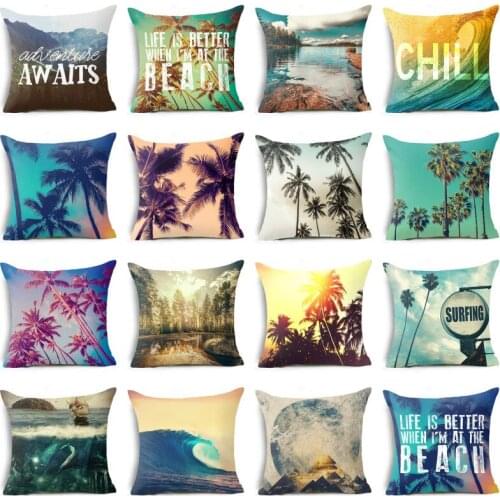 Original Design California Throw Pillow Coconut Cushion Modern and Simple