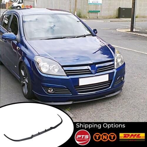 For VAUXHALL OPEL ASTRA H CUPRA R FRONT SPOILER BUMPER LIP Euro Spoiler Lip Universal 3 pcs Body Kit