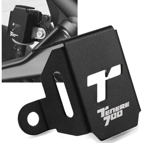Motorcycle Rear Brake Reservoir Guard Fit For YAMAHA Tenere 700 Rally 2019 2020 2021 Rear Brake Fluid Reservoir Cover Protector