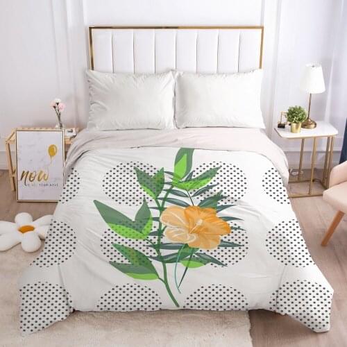 Luxury Duvet cover Quilt/Blanket/Comfortable Case Single Double Queen King Bedding 140x200 240x220 240x260 nordic flower