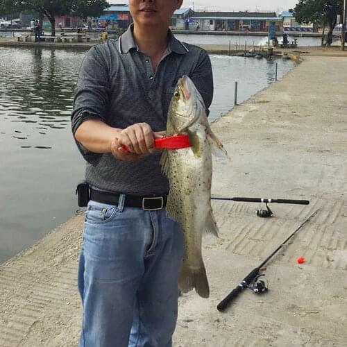 Fish Control Plier Portable Non-slip ABS Space-saving Portable Fish Clip Catcher Fishing Gear Supplies for Fisherman Fishing