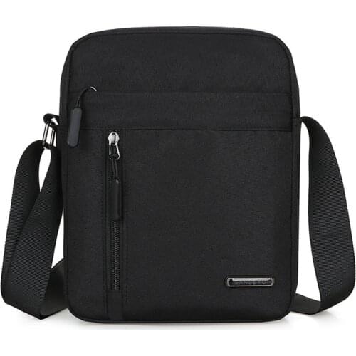 2020 Solid Color Mens Fashion Oxford Handbags Nylon Bag For Man Male Cross Body Shoulder Messenger Bags Mens Casual Handbags
