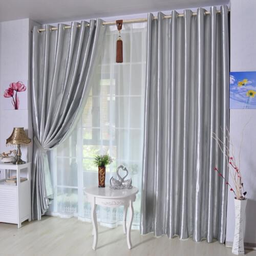 Swimming Fish Blackout Curtains On The Windows