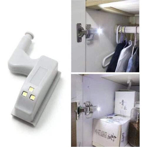 Universal kitchen cabinet hinge light bedroom living room kitchen cabinet closet built-in LED sensor 3 led 2835 lamp beads 0.25w
