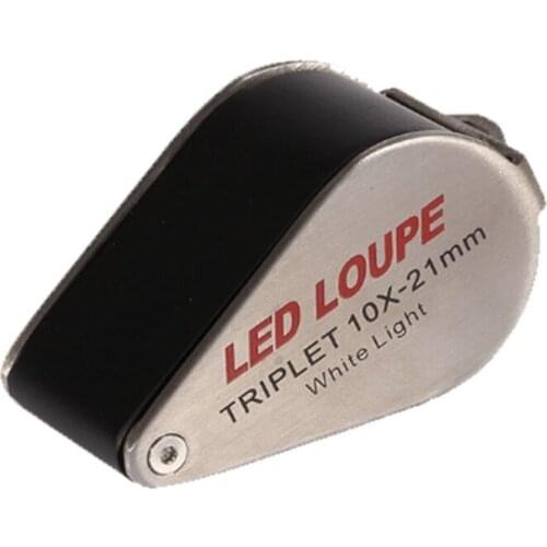 Jewelry Loupe with Led Lamp and UV Light 30X