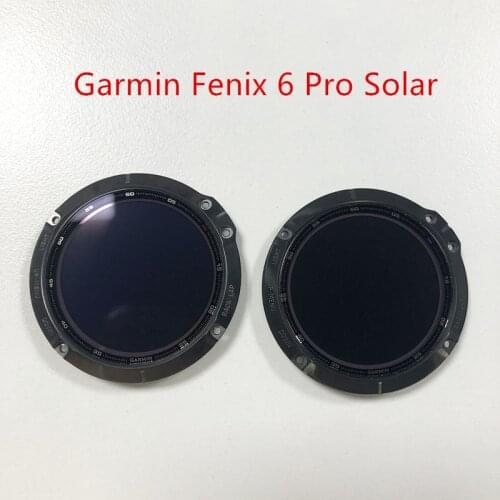 Original LCD Display Screen For GARMIN Fenix 6 pro solar LCD Panel Sport Watch Replacement