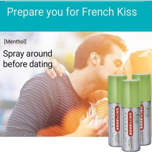 20ml Mouth Spray Breath Freshener Mint Bad Odor Halitosis Remove Breath Clean Treatment Mouth Portable Smoke Treatment V7E6