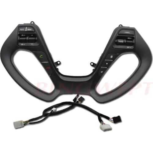 Free shipping For KIA CERATO K3 2016 2017 Steering wheel audio volume music control button switch