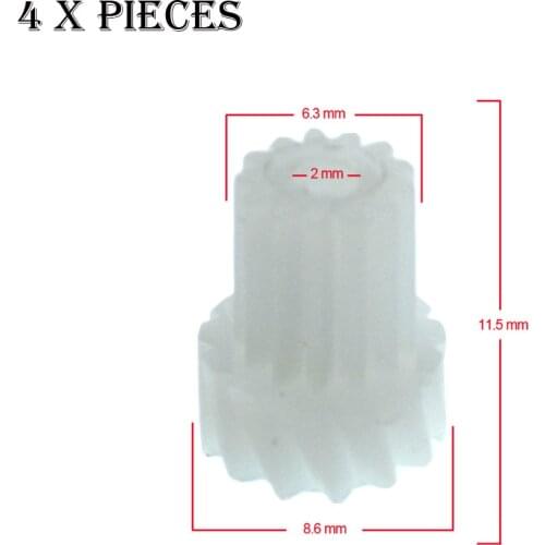 Free Gear Replacement For Braun Epilating Machine Four Gear (4 Pieces)