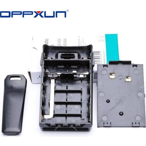 Two Way Radio AA Battery Shell Case AAX5 Box with Belt Clip for Walkie Talkie WOUXUN KG-UVD1P/6D/5D/3D 669/679/689Plus/703/810