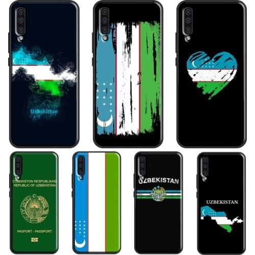 Uzbekistan Flag Case For Samsung A51 A71 A41 A31 A11 A21S A20e A40 A50 A70 A02S A12 A32 A42 A52 A72 Coque