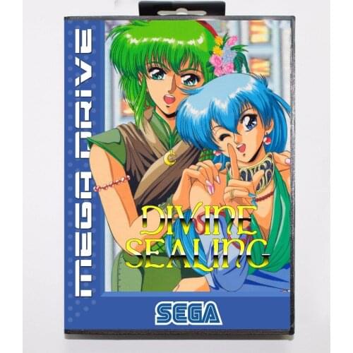 Divine Sealing 16 bit MD Game Card With Retail Box For Sega Megadrive/Genesis