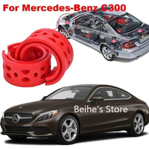 For Benz C300 Shock Absorber Spring Bumper Power Cushion Buffer 2pcs Car Front