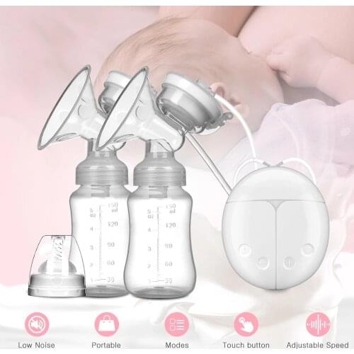 Electric breast pump unilateral and bilateral breast pump manual silicone breast pump baby breastfeeding accessories