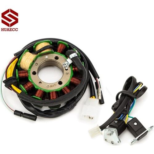 Motorcycle Generator Stator Coil for Honda CB125T CB125TP 1982-1993 31120-KC1-702 31120-KC1-004