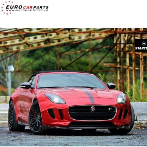 Jag F-type13-16y fit for ST style full body kit carbon fiber body kit front lip side skirts rear diffuser