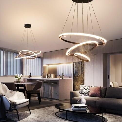 Nordic living room lamp simple modern atmosphere dining table dining room kitchen clothing store chandelier light luxury restaur