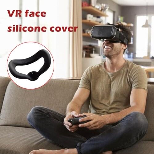 Eye Mask Cover For Oculus Quest 2 VR Glasses Cover Silicone Anti-slip VR Lens Eye Cover Protector Replacement for OCULUS QUEST 2