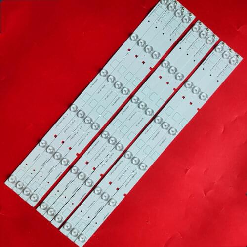 100% New 10pcs/Kit LED strips for INSIGNIA TV NS-48D510NA15 HD480DF-B31 HD480DF-B37 RSAG7.820.5639