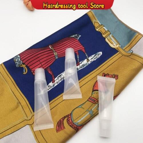 10ml 15ml Empty Lip Gloss Tubes with Funnels Clear Soft Lip Gloss Container Refillable Lipgloss Tubes for DIY Cosmetic Makeup