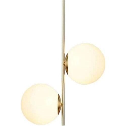 Post-modern Simple Designer Milk White Glass Ball E27 Pendant Light for Dining Room Bedroom Bedside Living Room Deco 1650