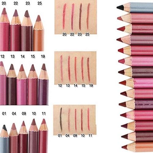 Womens Waterproof Lip Lipliner Make Up Beauty Tools Cosmetic Pencils 15cm