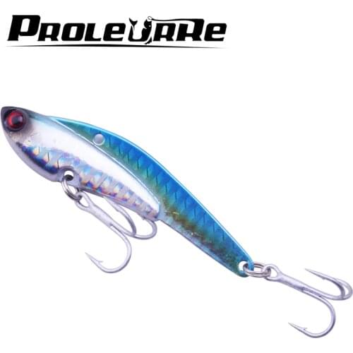 1Pcs 27g 7.5cm metal VIB jig lure high fishing lures Japan hard fishing bait fly fishing wobbler carp fishing tackle YR-226