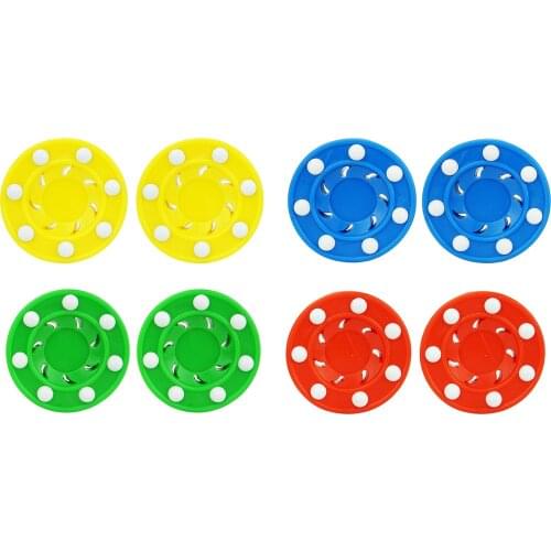 2x Sports Street Roller Hockey Game Puck Pro Shot for Practicing and Classic Training Indoor and Street Hockey Practice Puck