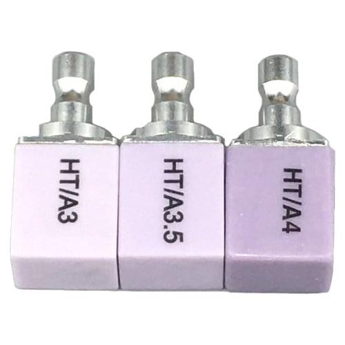 5pcs Dental glass ceramic blocks lithium disilicate Disc for Sirconia cerec C14