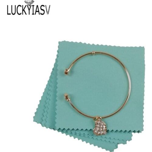 50Pack Silver Polish Cleaning Polishing Cloth With Package Cleaning Cloth Wiping Cloth Of Silver Jewelry