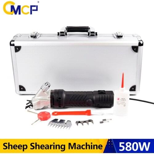 580W Electric Scissors For Sheep Goat Pet Shearing Clipper Sheep Shearing Machine Clipper + 1 Set Straight 13 Tooth Blade Comb
