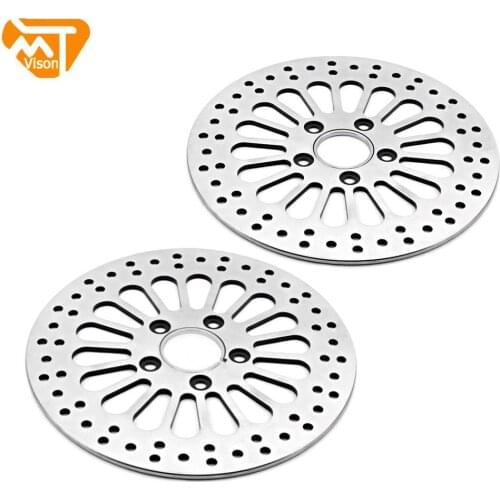 For Harley SOFTAIL SPORTSTER DYNA 1984-2013 TOURING 1984-2007 Dirt Bike Motorcycle Accessories Brake Disc Rotor Front Rear Set
