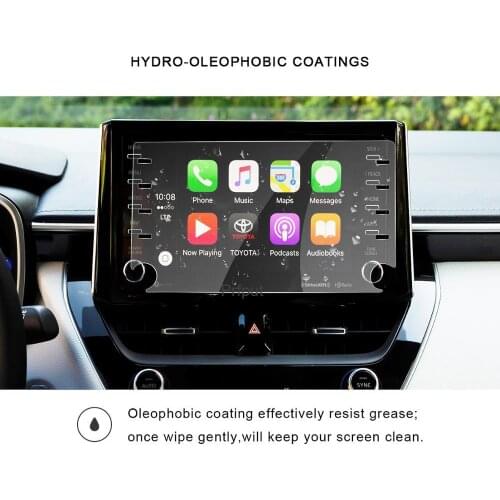 Car Navigation Screen Protector For Corolla/C-HR 2019 2020 8 Inch Central Control Display Screen Auto Interior Stickers