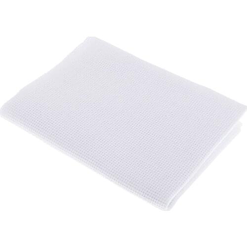 White Classic Cross Stitch Cloth, Cross Stitch Fabric, Embroidery Cloth 44.0 X 29.5 Cm