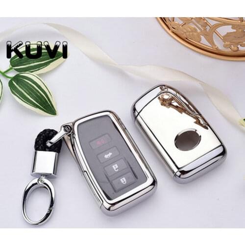 TPU+PC Material Car Key Case Cover For Lexus NX ES GS RX IS RC LX 200 250 350 450H 300H ES200 Auto Remote Key Holder Shell Fob